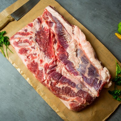 Свинина ребрышки мясные 900 г - купить в Коптюге